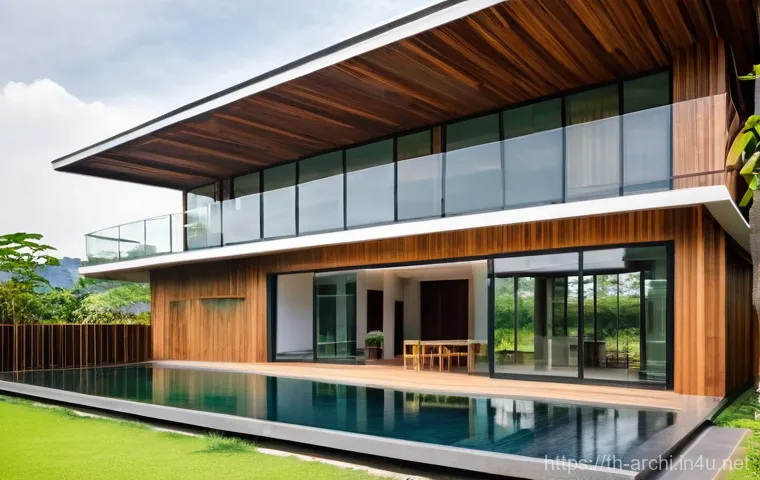 건축 설계의 과거와 현재 비교 연구 - A sleek, modern condominium building in a bustling, vibrant cityscape reminiscent of Bangkok or Chia...