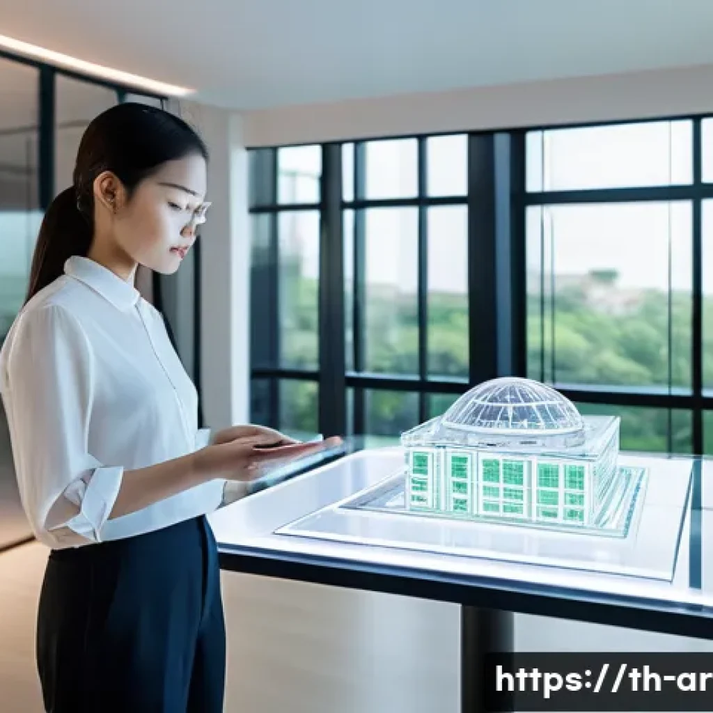 건축가의 자기 개발 로드맵 - **Prompt 1: Innovative AI-Assisted Architect**
A modern Thai architect, in their late 20s or ear...