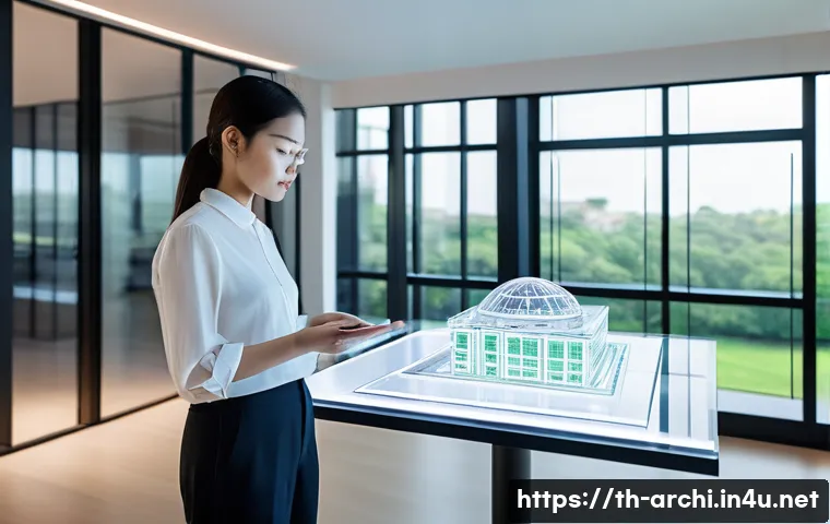 건축가의 자기 개발 로드맵 - **Prompt 1: Innovative AI-Assisted Architect**
    A modern Thai architect, in their late 20s or ear...