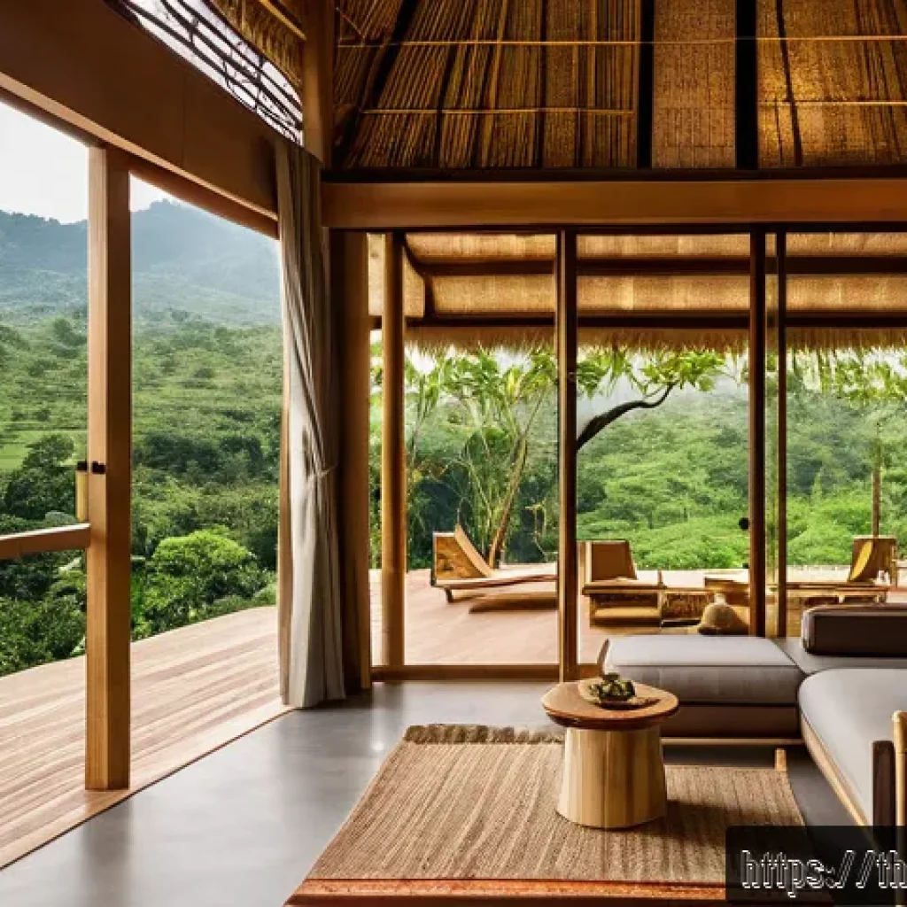 건축가의 지속 가능한 디자인 실천 사례 - A modern eco-friendly Thai holiday home in Chiang Mai built primarily with natural bamboo structures...